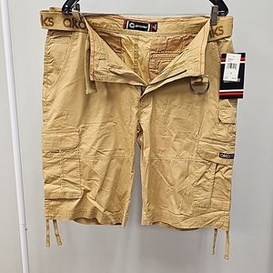 New- Akademiks- Men's Cargo Shorts-waist size (36)